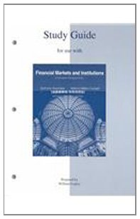 Stock image for Study Guide t/a Financial Markets and Institutions for sale by HPB-Red