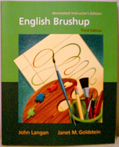 Stock image for Annotated Instructor's Edition to Accompany English Brushup for sale by Better World Books