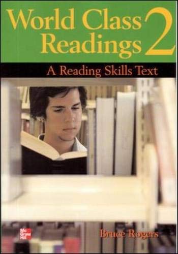 Imagen de archivo de World Class Readings 2: A Reading Skills Text a la venta por More Than Words