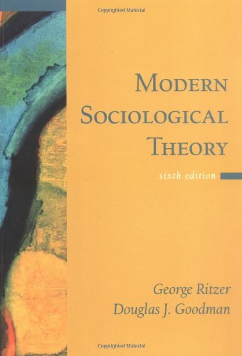 Imagen de archivo de Modern Sociological Theory a la venta por ThriftBooks-Atlanta
