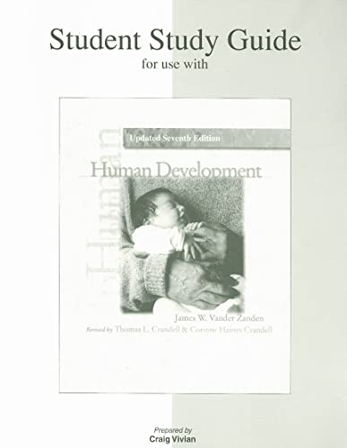 Stock image for Student Study Guide t/a Human Development Updated 7e for sale by Iridium_Books
