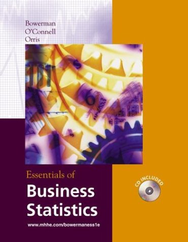 Imagen de archivo de Essentials of Business Statistics (The Mcgraw-Hill/Irwin Series Operations and Decision Sciences) a la venta por The Book Spot