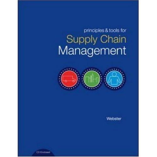 9780072827910: Principles and Tools for Supply Chain Management