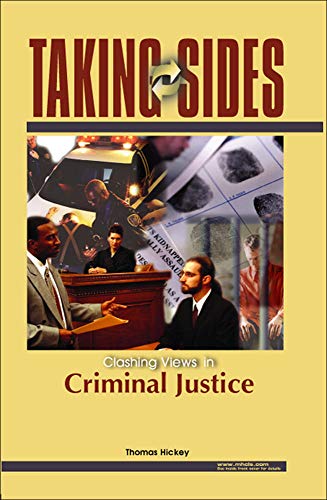 Stock image for Taking Sides: Clashing Views in Criminal Justice for sale by Better World Books