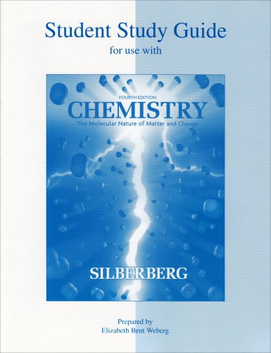 9780072828443: Student Study Guide to accompany Chemistry