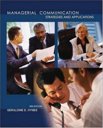 9780072829150: Managerial Communication: Strategies and Applications