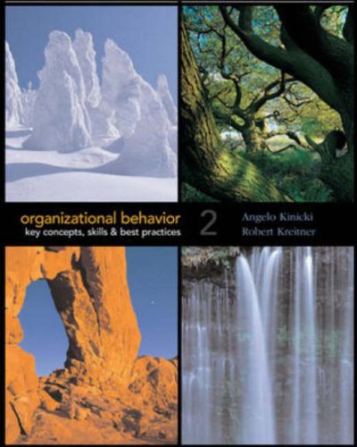 Stock image for Organizational Behavior : Key Concepts, Skills and Best Practices for sale by OwlsBooks
