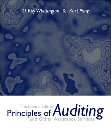 Principles of Auditing and Other Assurance Services w/ Enron Powerweb (9780072829648) by Whittington, Ray; Pany, Kurt