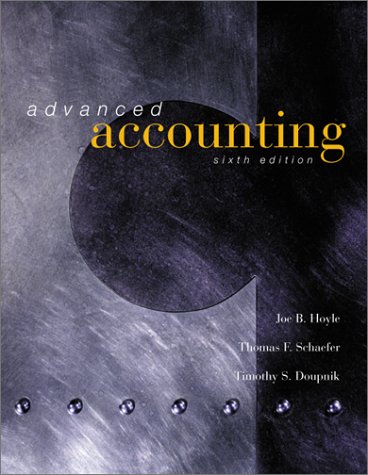 Imagen de archivo de Advanced Accounting Updated Sixth Edition with Enron Powerweb a la venta por Ageless Pages