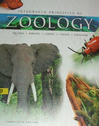 Beispielbild fr Integrated Principles Of Zoology zum Verkauf von HPB-Red