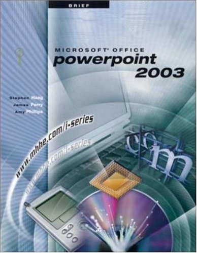 Imagen de archivo de I-Series: Microsoft Office PowerPoint 2003 Brief (The I-Series) a la venta por dsmbooks
