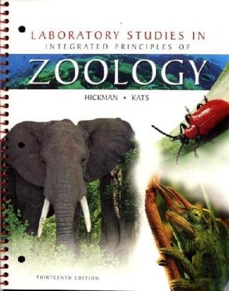 Stock image for Laboratory Studies in Integrated Principles of Zoology for sale by Irish Booksellers