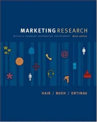 9780072830873: Marketing Research (MCGRAW HILL/IRWIN SERIES IN MARKETING)