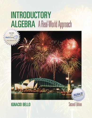 9780072831054: Introductory Algebra: A Real World Approach