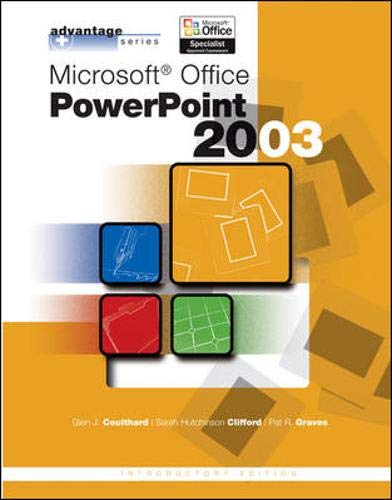 Stock image for Advantage Series: Microsoft Office PowerPoint 2003, Intro Edition for sale by HPB-Red