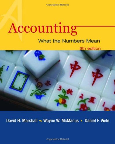 Beispielbild fr Accounting: What the Numbers Mean zum Verkauf von ThriftBooks-Dallas