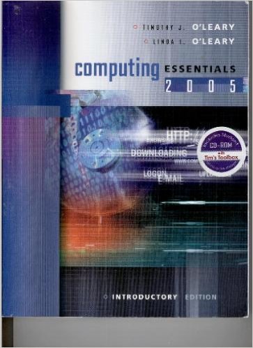 Stock image for Computing Essentials 2005 for sale by Granada Bookstore,            IOBA