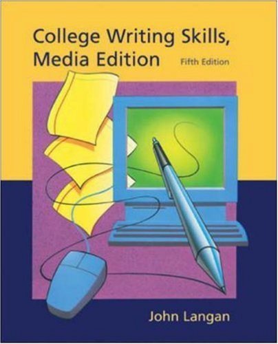 9780072836509: College Writing Skills, media edition, with Student CD-ROM and User's Guide