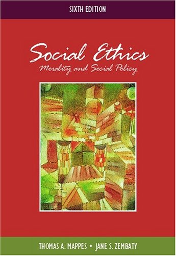 Imagen de archivo de Social Ethics: Morality and Social Policy with Free Ethics PowerWeb a la venta por HPB-Red