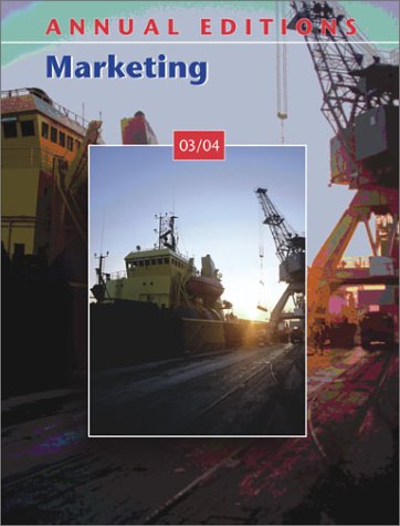 Annual Editions: Marketing 03/04 (9780072838213) by Richardson, John E