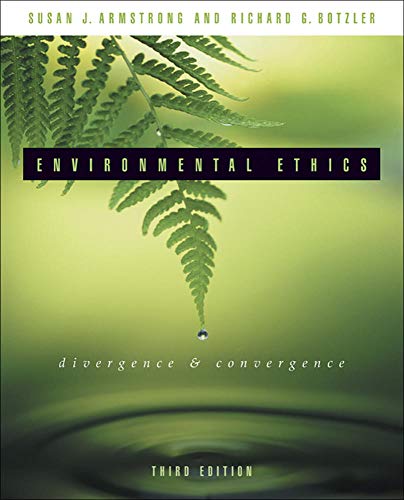 Imagen de archivo de Environmental Ethics: Divergence and Convergence a la venta por KuleliBooks