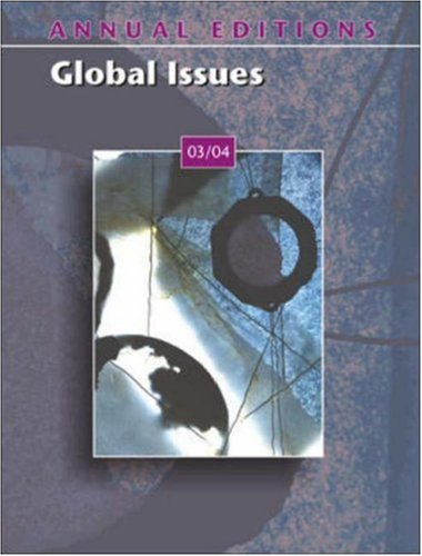 Annual Editions: Global Issues 03/04 (9780072838572) by Jackson, Robert M; Jackson, Robert