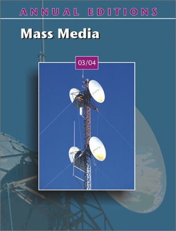 Stock image for Annual Editions: Mass Media 03/04 for sale by Iridium_Books