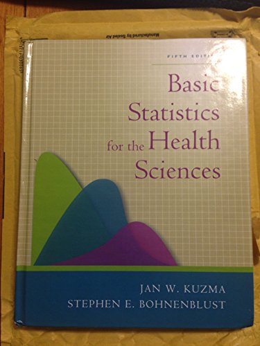 Imagen de archivo de Basic Statistics for the Health Sciences a la venta por SecondSale