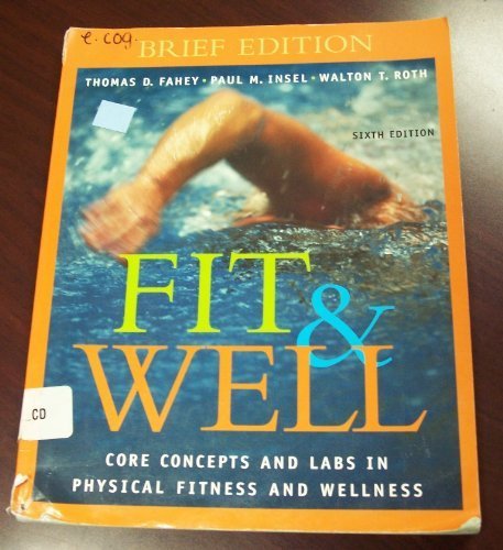 9780072844344: Fit & Well: .