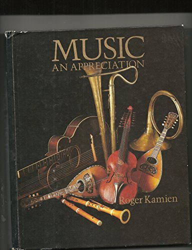 Stock image for Music : An Appreciation for sale by Better World Books: West