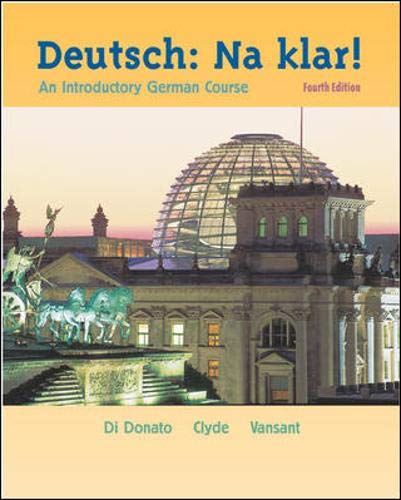 Imagen de archivo de Deutsch: Na klar! An Introductory German Course, 4th Edition (English and German Edition) a la venta por Mispah books