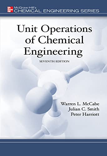 9780072848236: Unit Operations of Chemical Engineering (7th edition)(McGraw Hill Chemical Engineering Series)