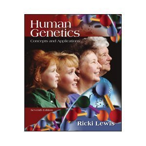 9780072848533: Title: Human Genetics Concepts and Applications