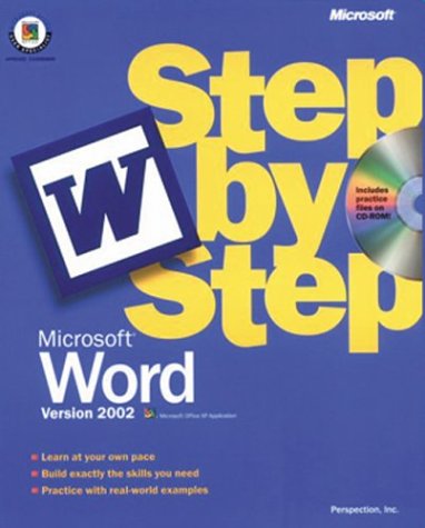 Imagen de archivo de Microsoft Word 2002 Step by Step a la venta por Better World Books
