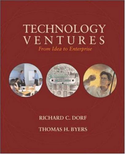 Imagen de archivo de Technology Ventures: From Idea to Enterprise a la venta por HPB-Red