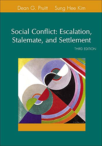 Beispielbild fr Social Conflict: Escalation, Stalemate, and Settlement (3rd Edition) zum Verkauf von Wonder Book