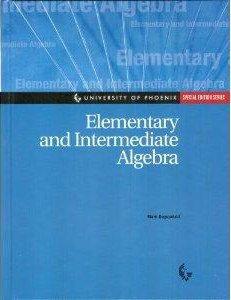 9780072855432: Elementary and Intermediate Algebra Special Edition Series for University of Phoenix with ALEKS