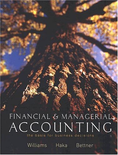 Imagen de archivo de Financial and Managerial Accounting: The Basis for Business Decisions by Jan R. Williams (2003-12-03) a la venta por HPB-Red
