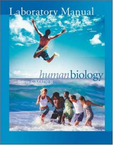 Lab Manual t/a Human Biology (9780072857993) by Mader, Sylvia S.