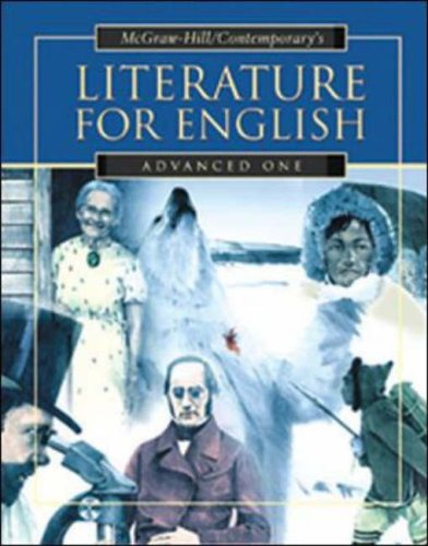 Literature for English, Advanced One - Audiocassettes (9780072858235) by Goodman, Burton
