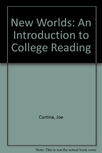 Stock image for New Worlds An Introduction to College Reading for sale by HPB-Red