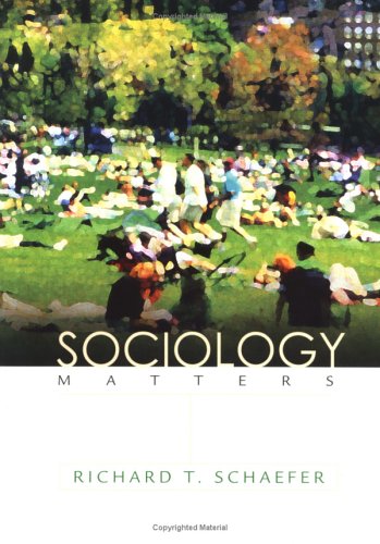 9780072859164: Sociology Matters (NAI)