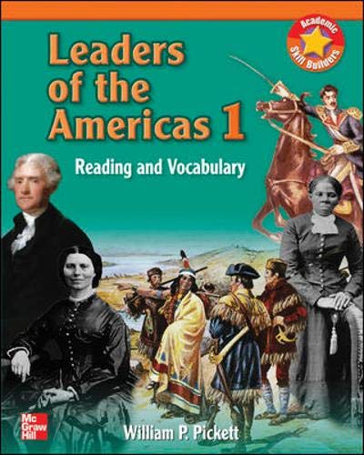 Stock image for Leaders of the Americas: Reading and Vocabulary- BOOK 1 TM for sale by ThriftBooks-Atlanta