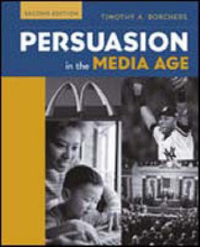 Beispielbild fr Persuasion in the Media Age zum Verkauf von Wonder Book