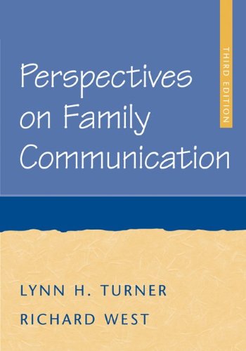 Beispielbild fr Perspectives on Family Communication zum Verkauf von SecondSale