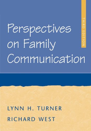 Imagen de archivo de Perspectives on Family Communication a la venta por SecondSale
