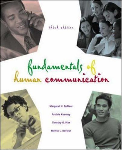 Beispielbild fr Fundamentals of Human Communication zum Verkauf von Irish Booksellers