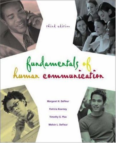 Imagen de archivo de Fundamentals of Human Communication a la venta por ThriftBooks-Atlanta