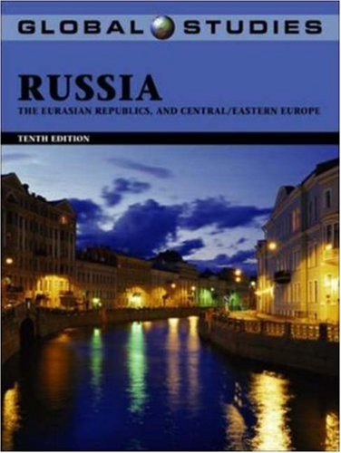 Imagen de archivo de Global Studies: Russia, The Eurasian Republics, and Central/Eastern Europe a la venta por WorldofBooks