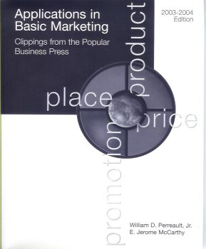 Stock image for Applications in Basic Marketing. Clipping from the Popular Business Press. 2003-2004 Edition for sale by ThriftBooks-Atlanta
